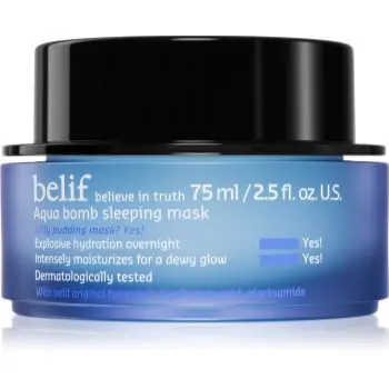 belif Aqua Bomb Sleeping Mask masca pentru hidratare intensa pentru noapte