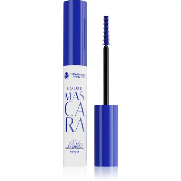 Bell HYPOallergenic Mascara pentru volum si lungire culoare 02 Neon Blue 8 g