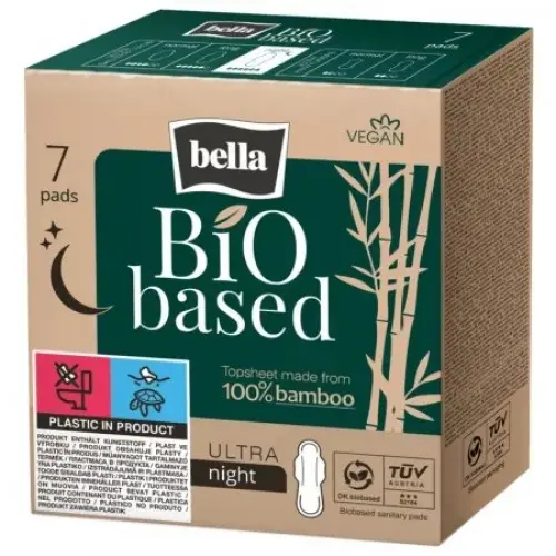 Bella absorbante bio based ultra night x 7 buc. Zephyr Labs