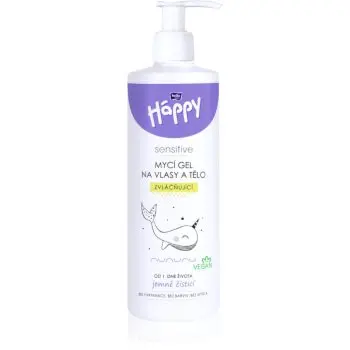 BELLA Baby Happy Sensitive gel de duș pentru corp și păr pentru copii