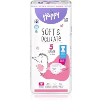 BELLA Baby Happy Soft&Delicate scutece de unică folosință cu canale