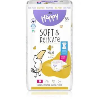 BELLA Baby Happy Soft&Delicate scutece de unică folosință cu canale