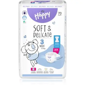 BELLA Baby Happy Soft&Delicate scutece de unică folosință cu canale