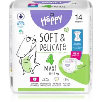 BELLA Baby Happy Soft&Delicate scutece de unică folosință cu canale