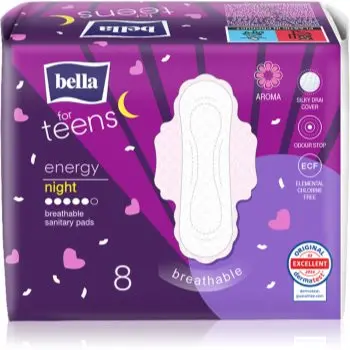 BELLA For Teens Energy Night absorbante pentru noapte