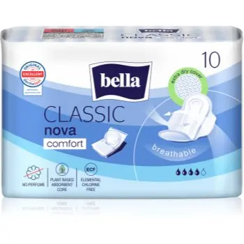 BELLA Nova Classic Comfort absorbante menstruale cu aripioare