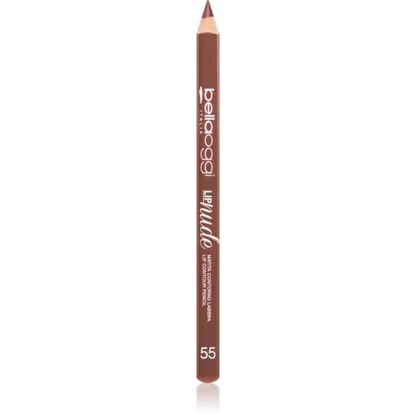 bellaoggi Lip Nude dermatograf mat de buze culoare 55 Milk & Coffee 1.1 g
