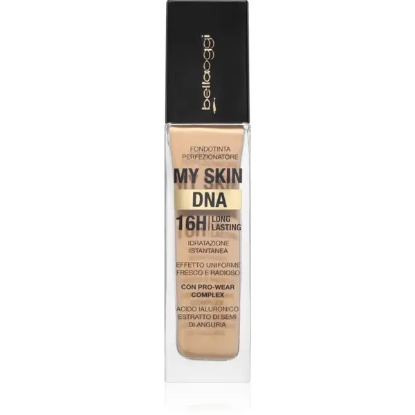bellaoggi My Skin DNA make up hidratant pentru o piele perfecta culoare Soft Vanilla 34 ml