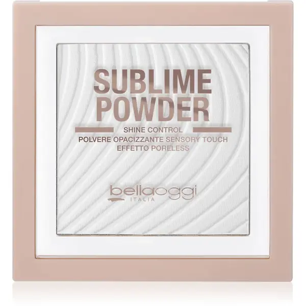 bellaoggi Sublime Powder Shine Control Pudra compacta transparenta pudra compacta transparenta cu efect matifiant culoare Supernova 9 g