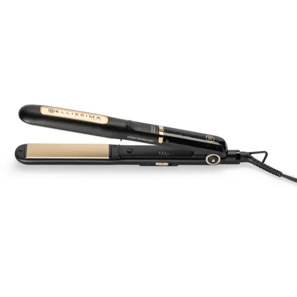 Bellissima Ceramic&Keratin 11915 placă de întins părul, cu aburi pentru păr 1 buc