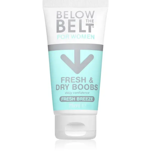Below the Belt Grooming Fresh and Dry Boobs crema pentru sâni împotriva transpirației 75 ml