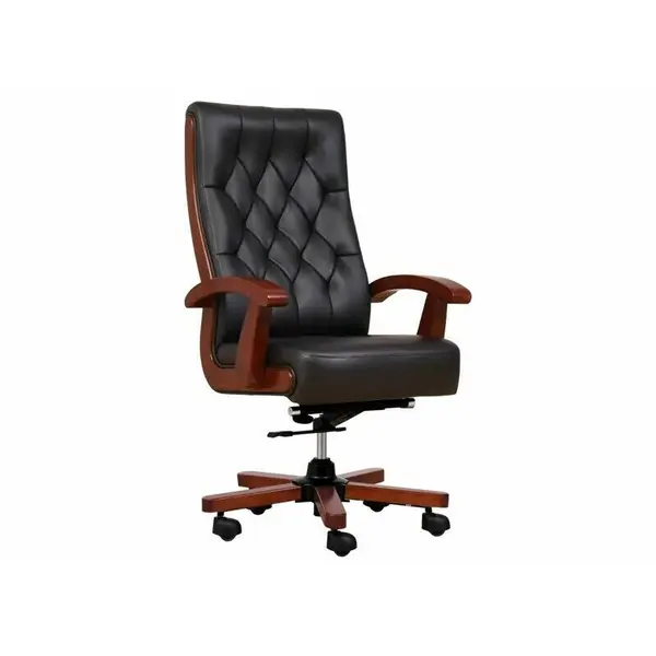 BEMONDI Fotoliu din piele BEMONDI CONSUL A840, Negru