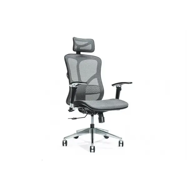 BEMONDI Scaun Birou Bermondi Ergo 500, Ergonomic; Baza stabila cu 5 roti, Gri