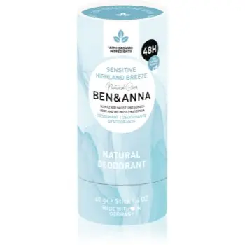 BEN&ANNA Sensitive Highland Breeze deodorant stick