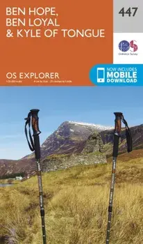 Ben Hope, Ben Loyal and Kyle of Tongue. September 2015 ed, Sheet Map/Ordnance Survey