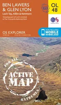 Ben Lawers & Glen Lyon, Loch Tay, Killin & Kenmore, Sheet Map/***