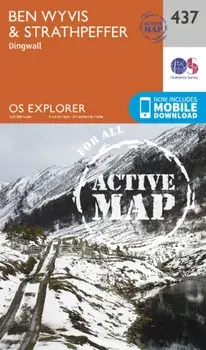 Ben Wyvis and Strathpeffer. September 2015 ed, Sheet Map/Ordnance Survey