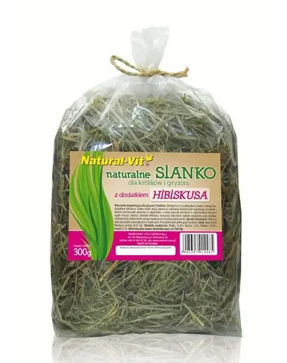 BENEK Natural-Vit Fan pentru rozatoare, cu hibiscus 300 g