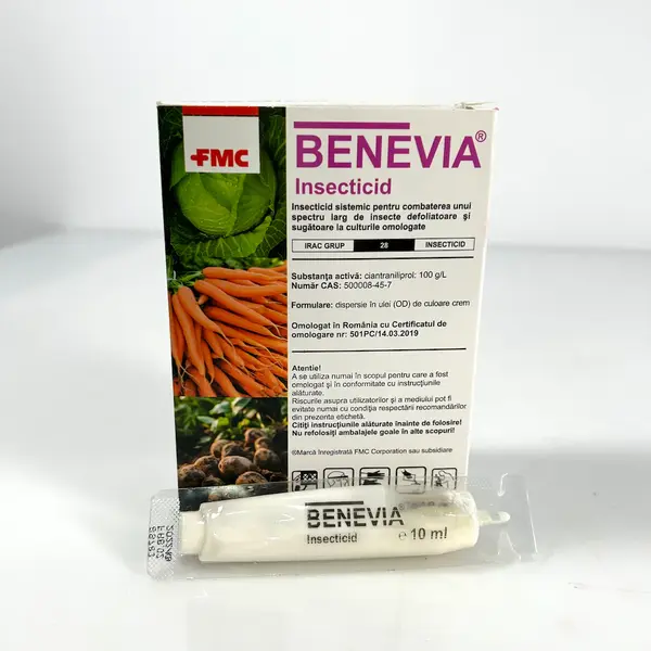 Benevia 10 ml, insecticid sistemic FMC (cartof, ceapa, usturoi, morcov, varza, conopida, broccoli, capsuni) - Default Title