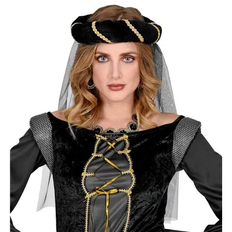 Bentita printesa medievala neagra