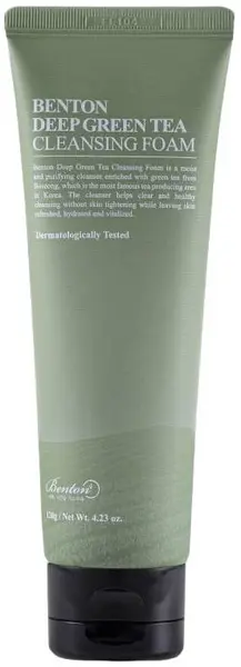 Benton Deep Green Tea Spumă de curățare, 120 g