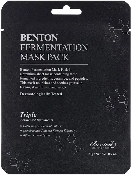 Benton Fermentation Mască de față cu folie, 20 g