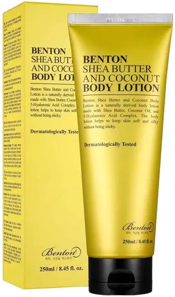 Benton Loțiune de corp Shea Butter and Coconut, 250 ml