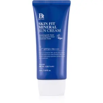 Benton Skin Fit Mineral fluid mineral cu protecție solară SPF 50+