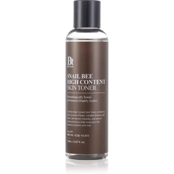 Benton Snail Bee tonic hidratant pentru echilibrarea pH-ului pielii 150 ml