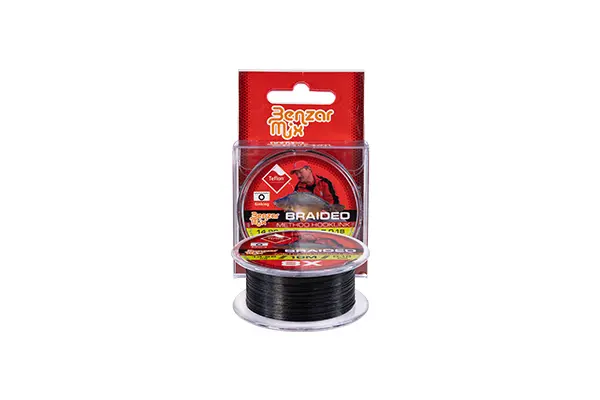 Benzar Braided Method Hooklink 0,12 10m 7,65kg Bla