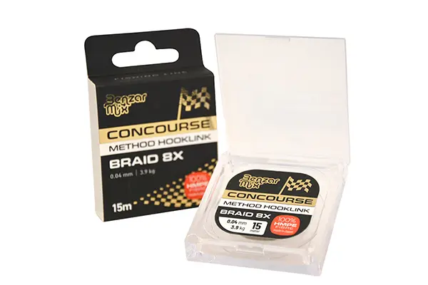 Benzar Concourse Braided Hooklink, 15 m, 0,12 mm