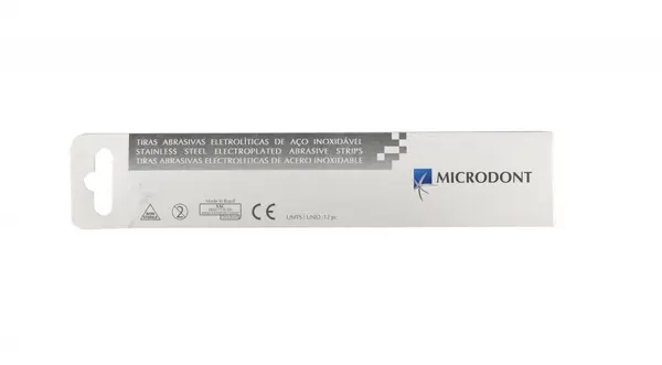 Benzi abrazive Inox 2 fete, 12 bucati Microdont 4mm