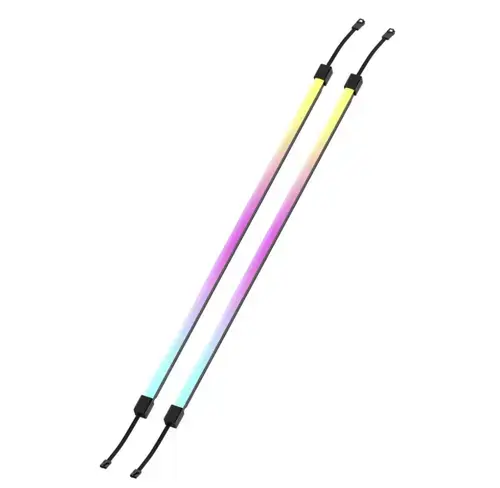 Benzi luminoase LED CORSAIR LS350 Aurora RGB pentru carcasa, 2 bucati, 40 LED-uri/banda