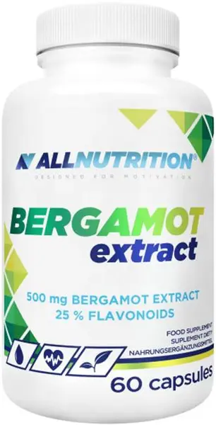 Bergamot Extract, 500 mg, 60 capsule, AllNutrition