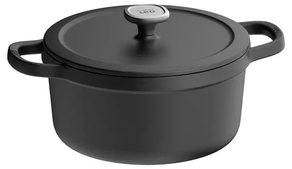 Чугунена тенджера с капак BergHOFF Leo - Graphite, 26 cm, 5.7 l