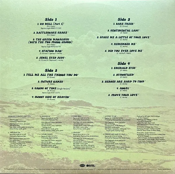Best Of 1969-1974 - Vinyl | Fleetwood Mac