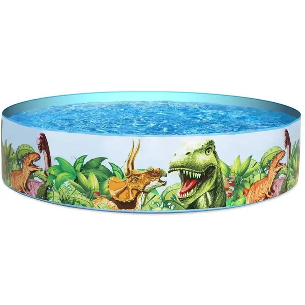 Bestway Bestway Piscina perete rigid, pentru copii, rotunda, PVC, 183x38 cm, Multicolor