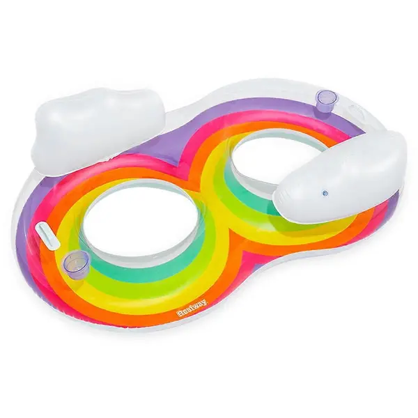 Bestway Coalac gonflabil, Bestway Rainbow, 186x116 cm, Multicolor