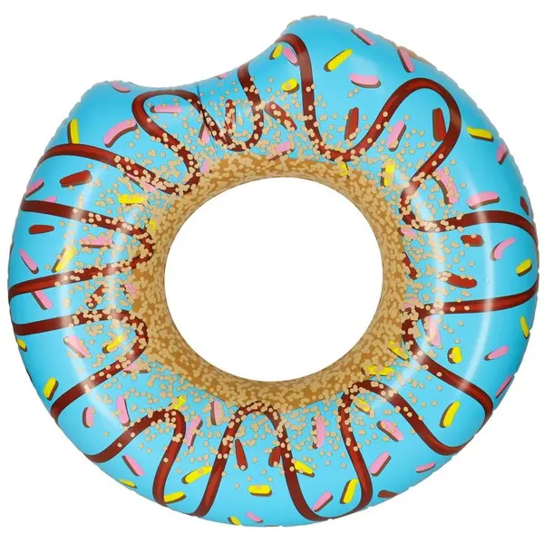 Bestway Colac de inot, Luka, model Donut, 107cm, pentru copii 12+, Albastru