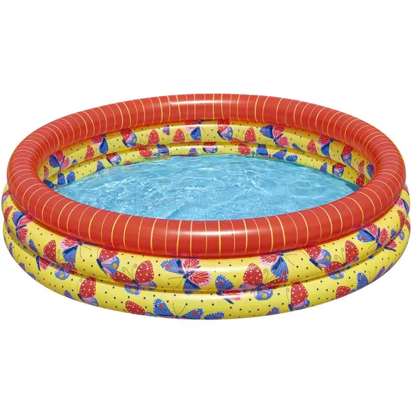Bestway Piscina gonflabila Bestway - Beautiful Butterfly, 168 x 38 cm, Multicolor fluturi