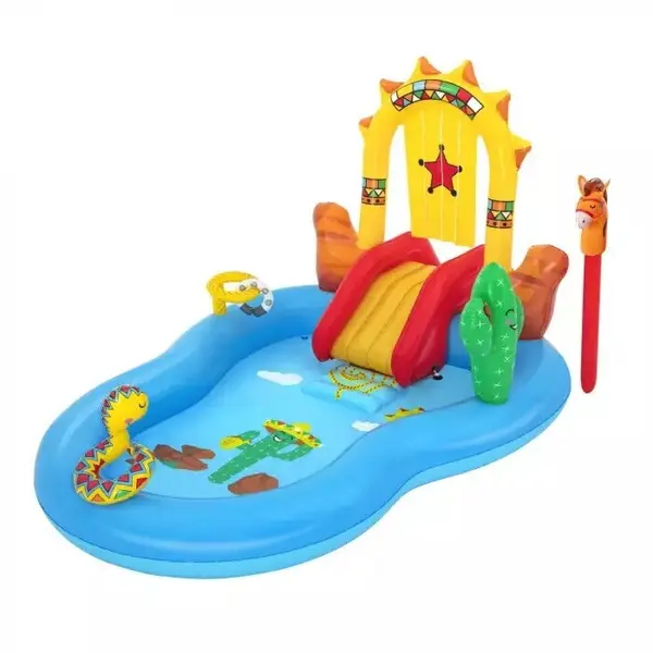 Bestway Piscina gonflabila Bestway , Wild West Play Center, 2.64m x 1.88m x 1.40m, Multicolor