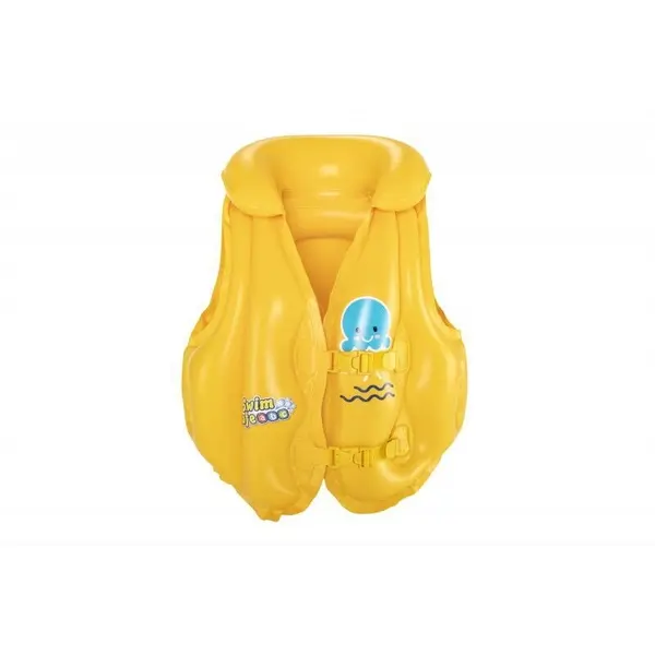 Bestway Vesta inot, Bestway, 32034, Swim Safe, Step C, 51 x 46 cm, Galben