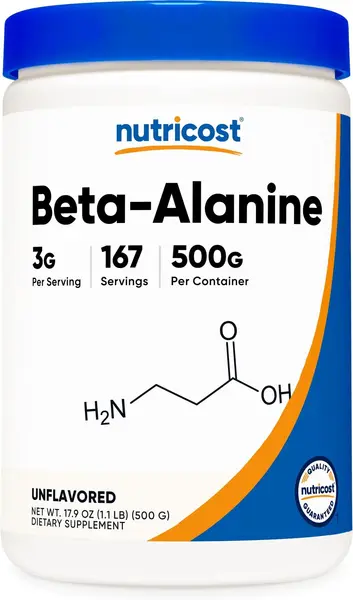 Beta-Alanine, 500 g, Nutricost