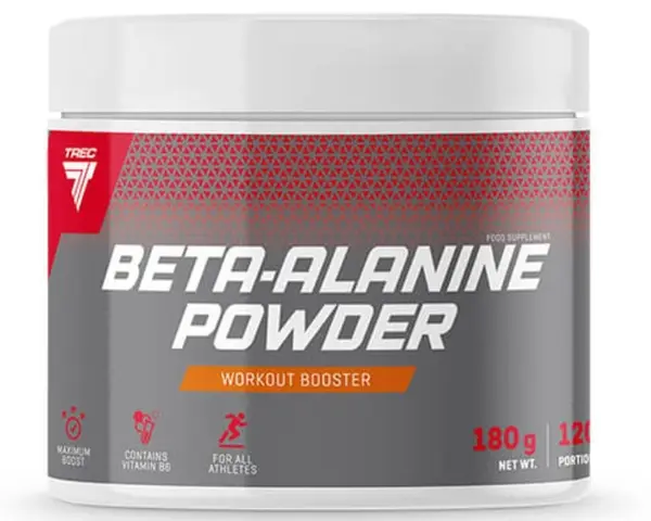 Beta-Alanine Powder, pepene verde, 180 g, Trec Nutrition