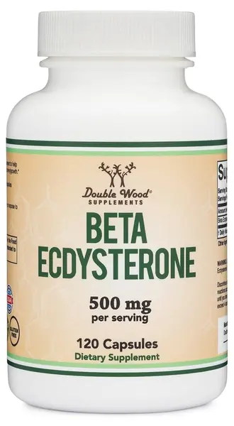 Beta Ecdysterone, 500 mg, 120 capsule, Double Wood