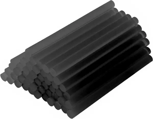 Bețe de silicon pentru armă Raider - Ø 7.2 х 200 mm, 8 buc, negre