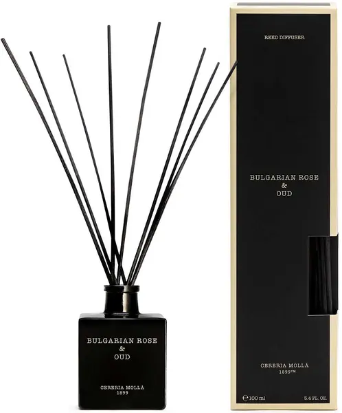 Bețișoare de tămâie Cereria Molla - Bulgarian Rose & Oud, 100 ml