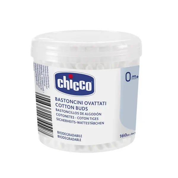 Betisoare igiena Chicco 160 buc, 0luni+