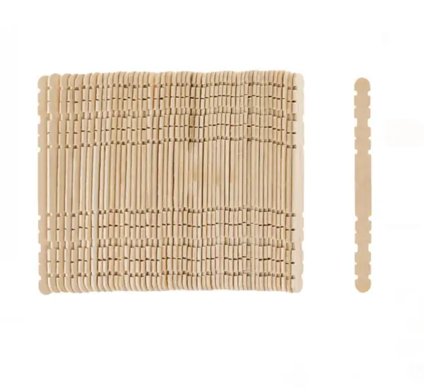 Betisoare interconectabile pentru activitati de lucru manual, natur, 11x1 cm, set 50 bucati