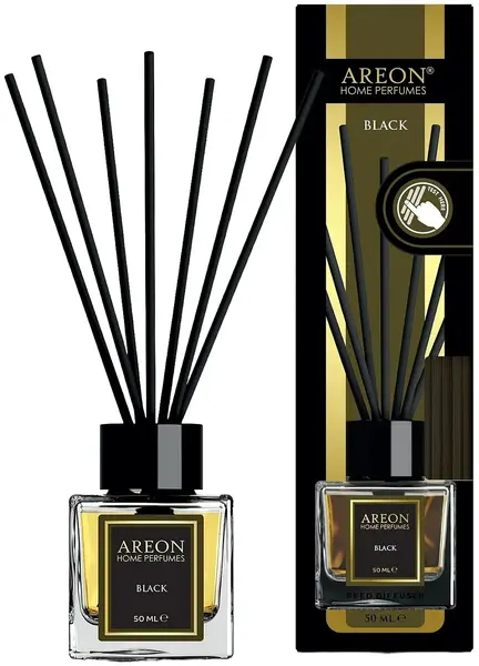 Bețișoare parfumate Areon Lux - Black, 50 ml